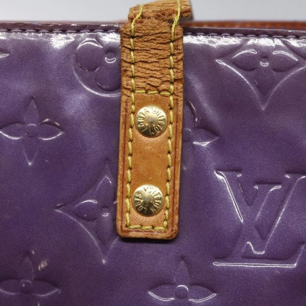 LOUIS VUITTON Monogram Vernis Reade MM Tote Bag Viole - Picture 11 of 16